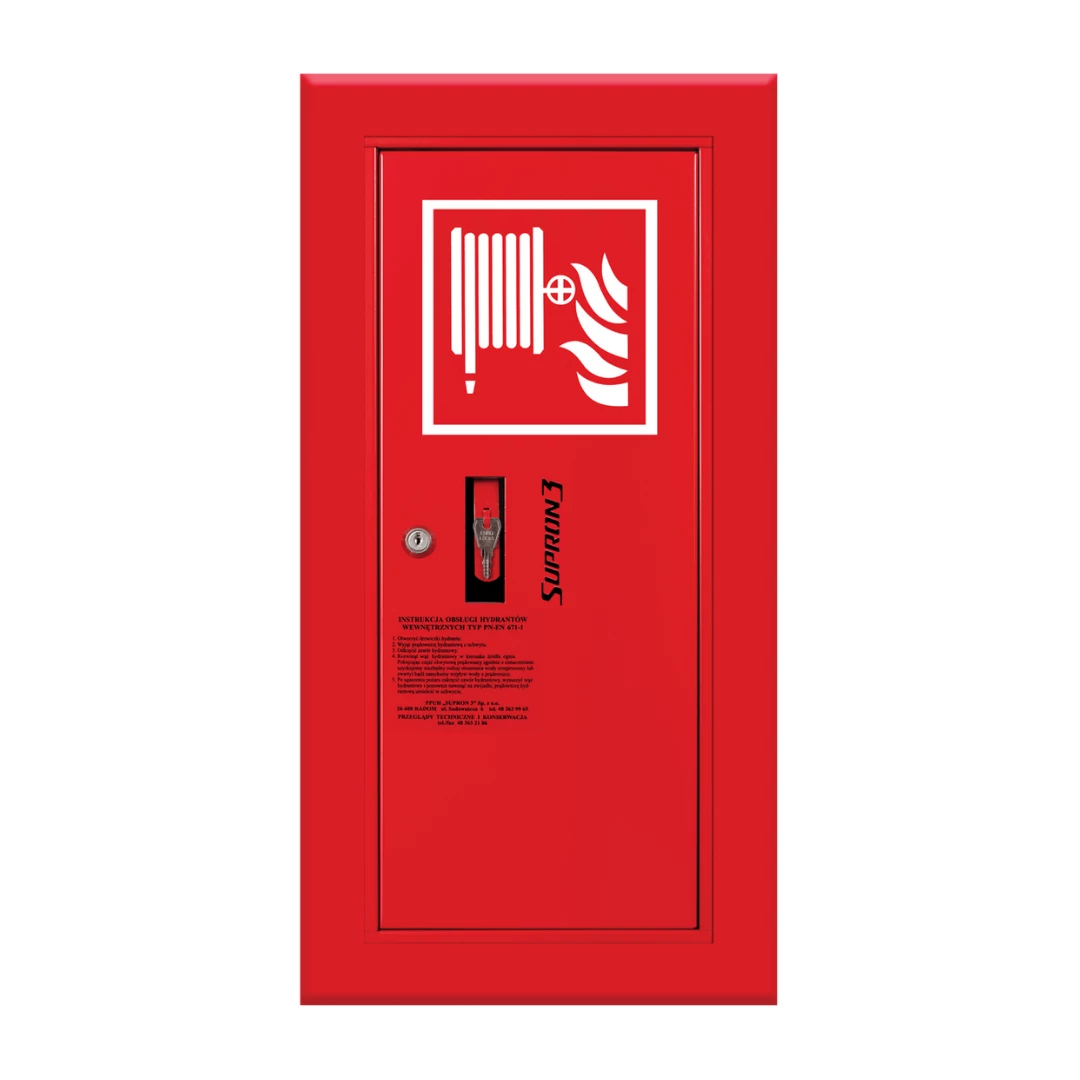 Internal hydrant DN52 with basket– side version_C