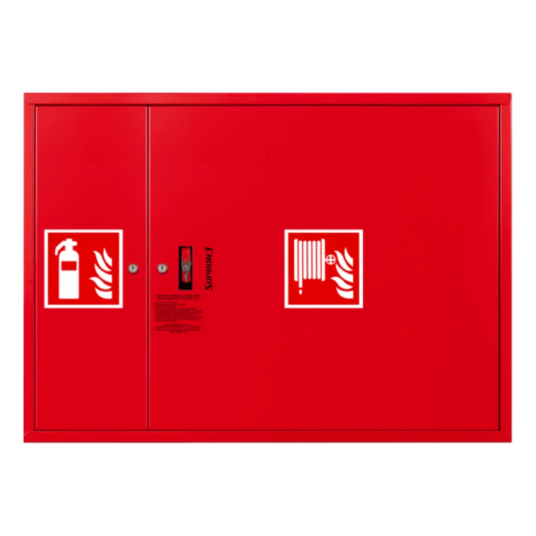 Internal hydrant DN52 with place for fire extinguisher next to basket– universal