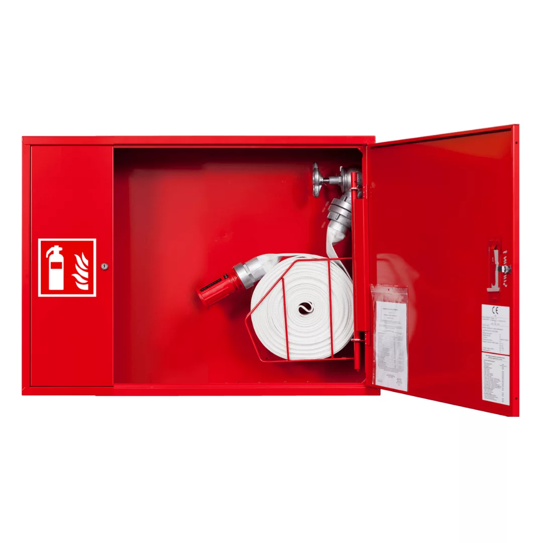 Internal hydrant DN52 with place for fire extinguisher next to basket– universal_B