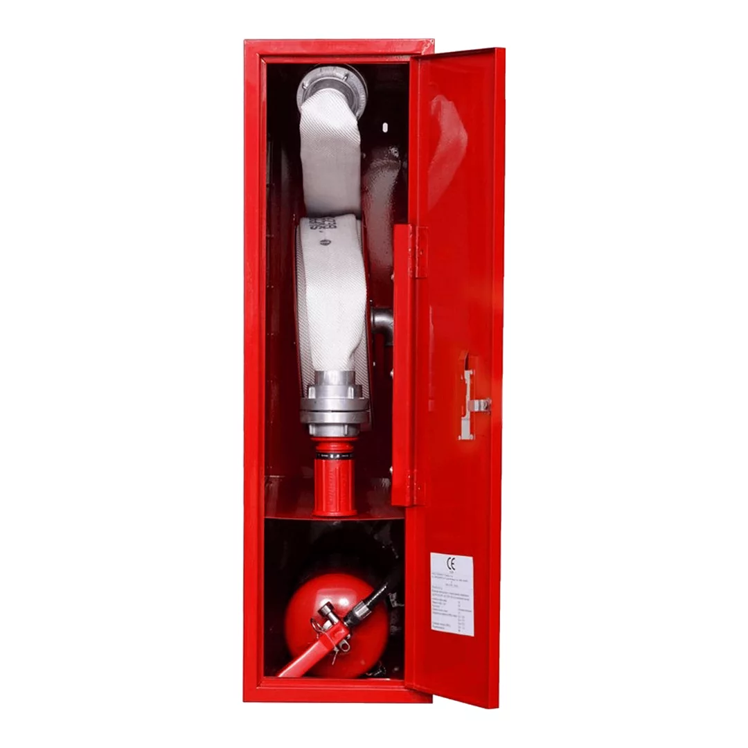 Internal hydrant DN52 with rotary reel and place for fire extinguisher – side version_B