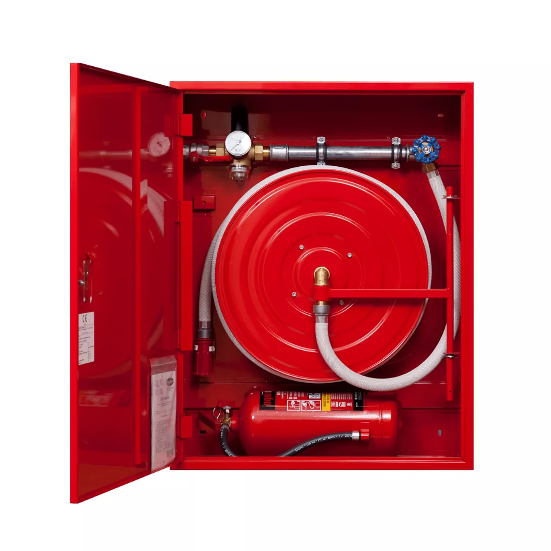 Internal hydrant with constant flow DN25 with place for fire extinguisher_Β